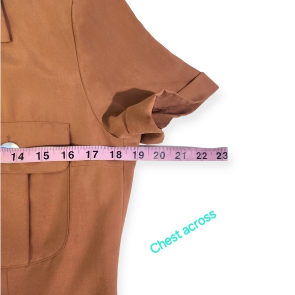 90's Silk Skirt Set Safari Explorer - Picture 9 of 14